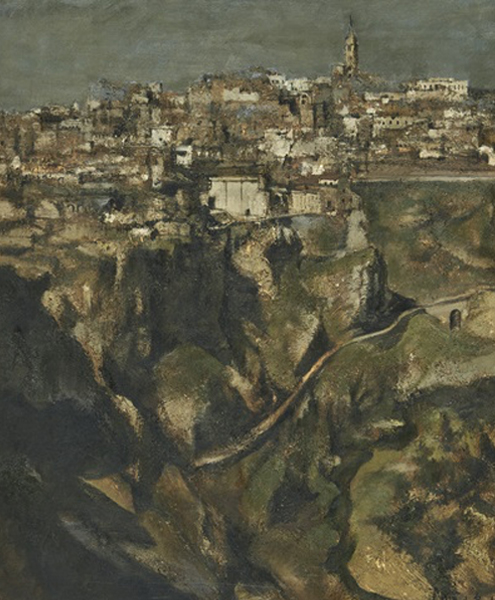 “Landscape of Matera” by Toshima Yasumasa