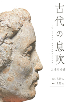 2025年7月29日より、「古代の息吹」展（~11/29）、始まります。執行草舟コレクションInstagramフォローキャンペーン実施中！きんちゃんステッカーもらえます